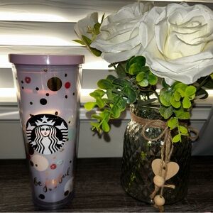 Starbucks Rare Be Joyful 24 ounce Venti Cold Cup Tumbler No Straw